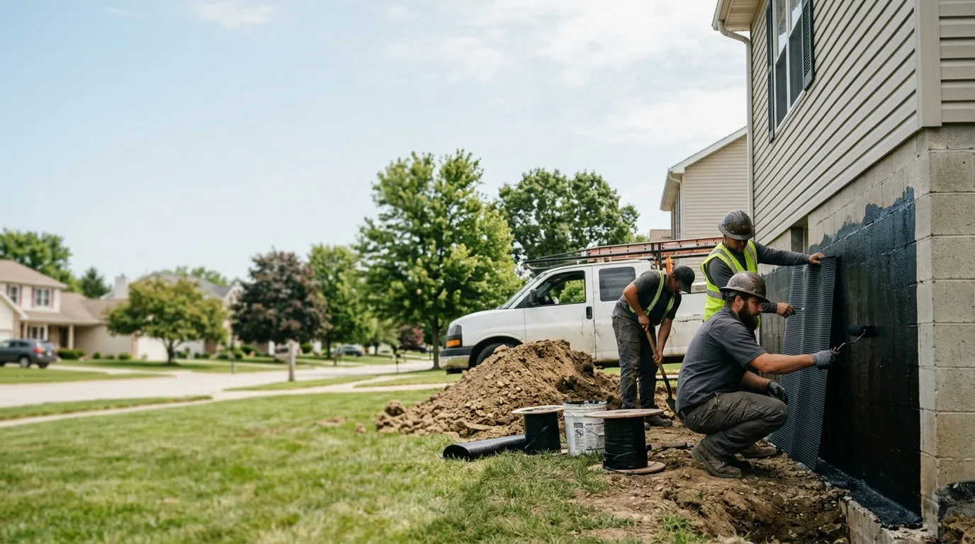 Basement Waterproofing in Olmsted, IL near me